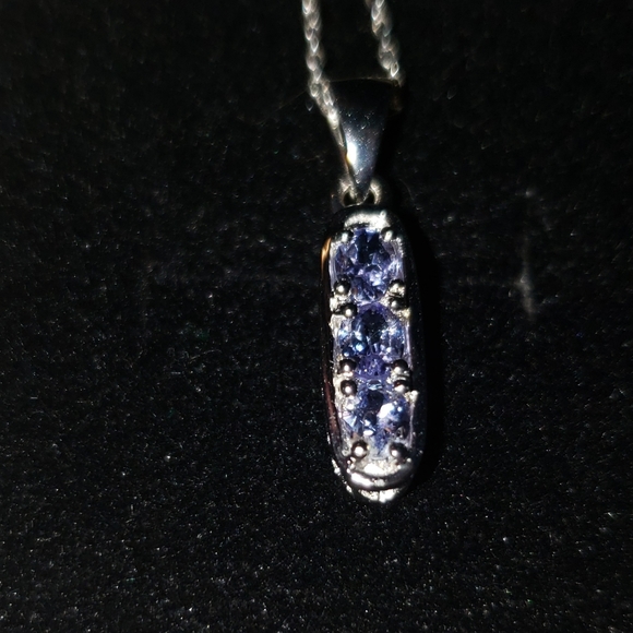 Jewelry - Tanzanite Sterling Silver Necklace
